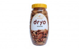 Dryo Almonds   Plastic Jar  250 grams